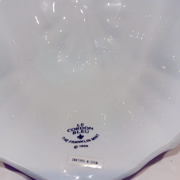 Set of 2 Vintage 1986 Lè Cordon Bleu Porcelain Mold - Picture 6 of 8